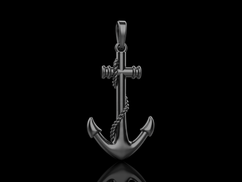 Anchor pendant model 841 Model Cetak 3D