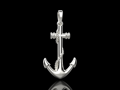 Anchor pendant model 841 Model Cetak 3D