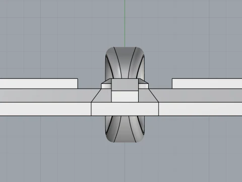 Cross model 840 3D Print Model