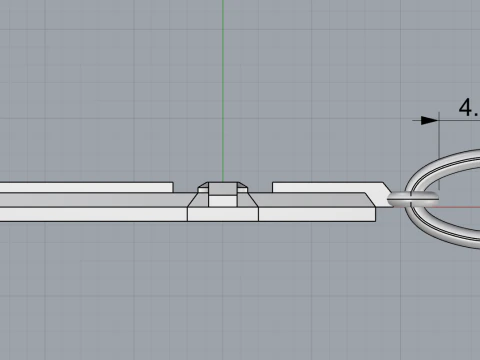 Cross model 840 3D Print Model