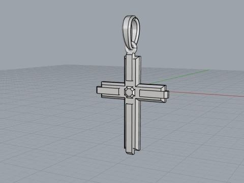 Cross model 840 3D Print Model