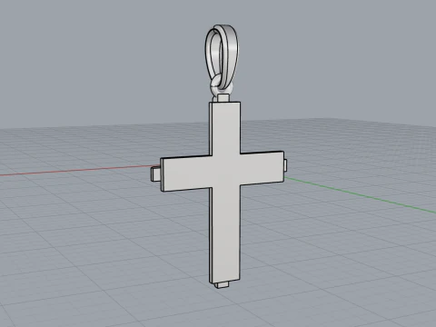 Cross model 840 3D Print Model