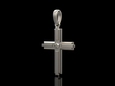 Cross model 840 3D Print Model