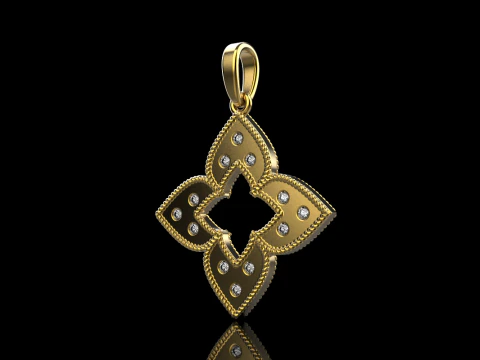 Pendant model 838 3D Print Model
