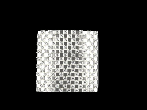 Square signet ring model 836 3D Print Model