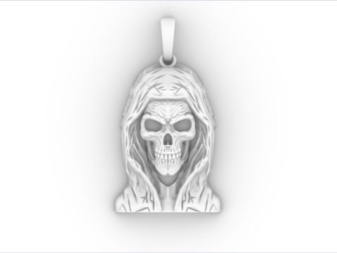 死亡吊坠型号 835 3D 打印模型