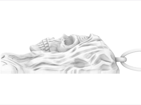 死亡吊坠型号 835 3D 打印模型