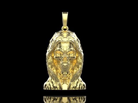 死亡吊坠型号 835 3D 打印模型