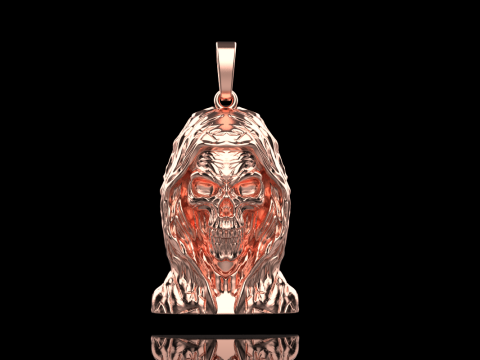 死亡吊坠型号 835 3D 打印模型