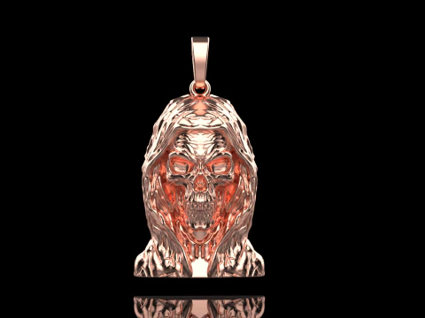 Death pendant model 835 3D Print Model