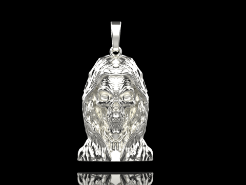 死亡吊坠型号 835 3D 打印模型