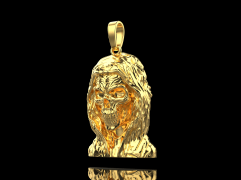 死亡吊坠型号 835 3D 打印模型