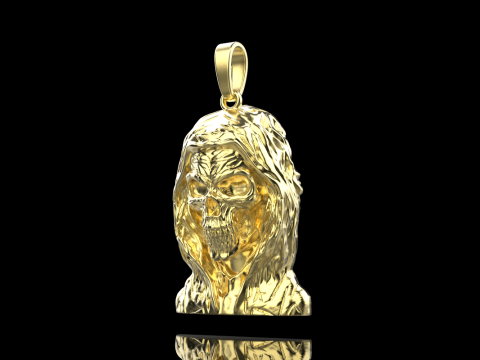 死亡吊坠型号 835 3D 打印模型