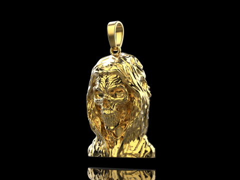 死亡吊坠型号 835 3D 打印模型