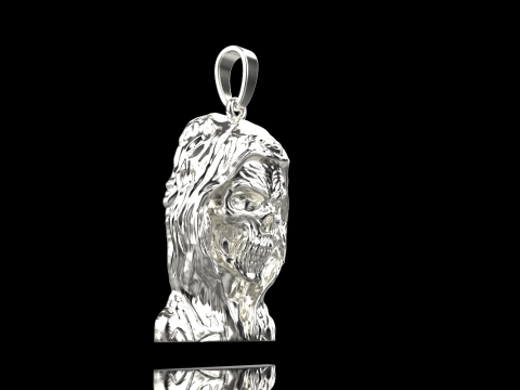 死亡吊坠型号 835 3D 打印模型