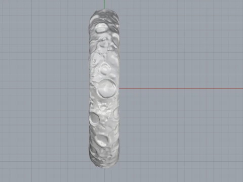Moon ring model 832 3D Print Model
