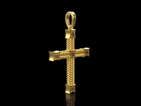 Rope cross model 831 3D Print Model