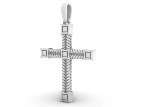 Rope cross model 831 3D Print Model
