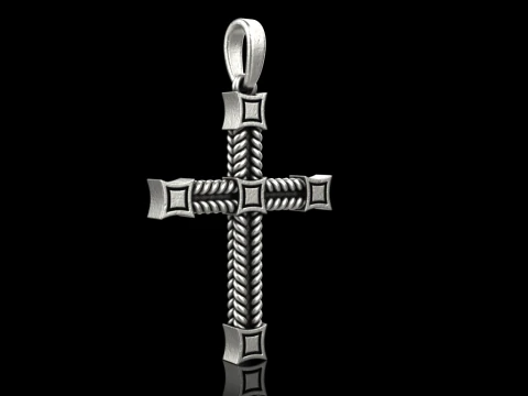 Rope cross model 831 3D Print Model