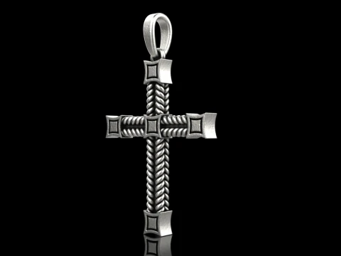 Rope cross model 831 3D Print Model