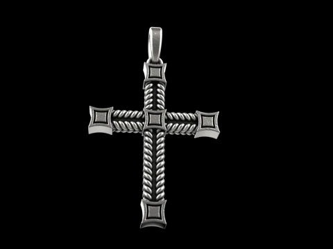 Rope cross model 831 3D Print Model