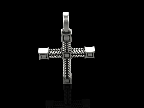 Rope cross model 831 3D Print Model