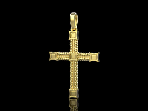 Rope cross model 831 3D Print Model