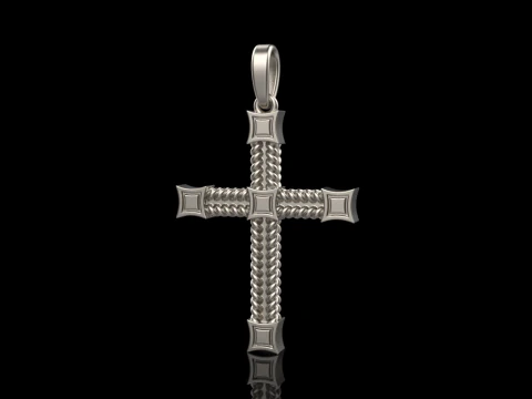 Rope cross model 831 3D Print Model