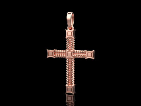 Rope cross model 831 3D Print Model