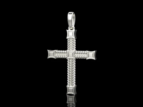 Rope cross model 831 3D Print Model