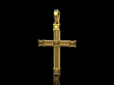 Rope cross model 831 3D Print Model