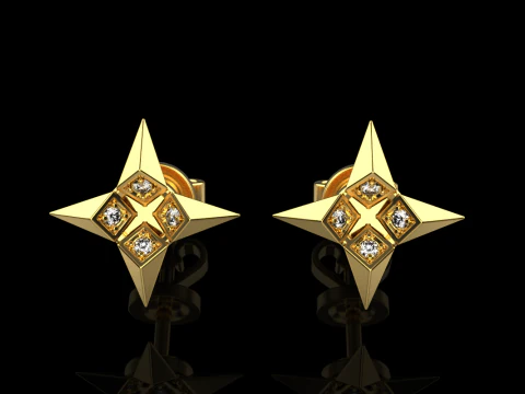 Yıldız k&uuml;pe modeli 829 3D Baskı Modeli