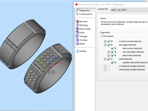 Wedding rings model 828 3D Print Model
