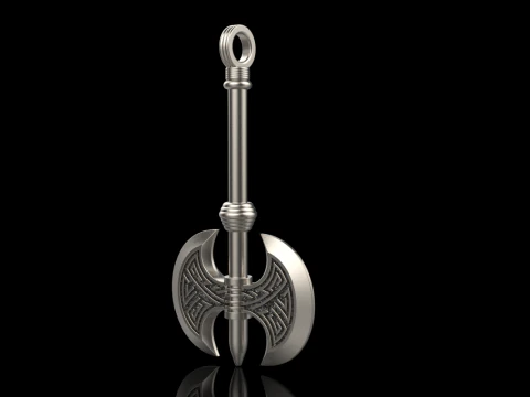 Axe pendant model 827 3D Print Model