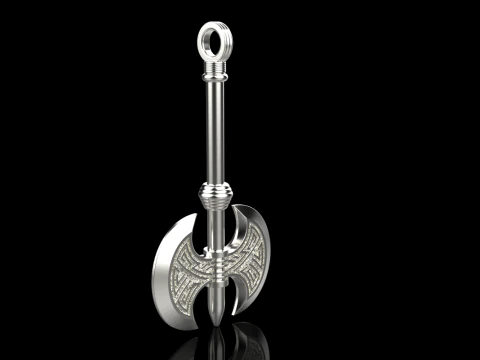 Axe pendant model 827 3D Print Model