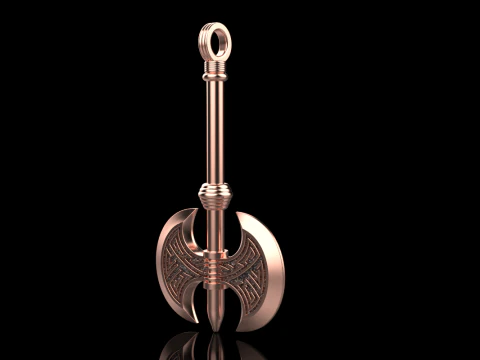 Axe pendant model 827 3D Print Model
