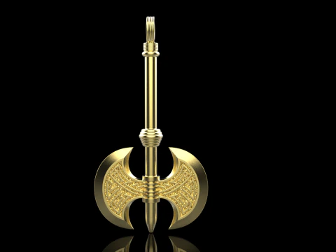 Axe pendant model 827 3D Print Model