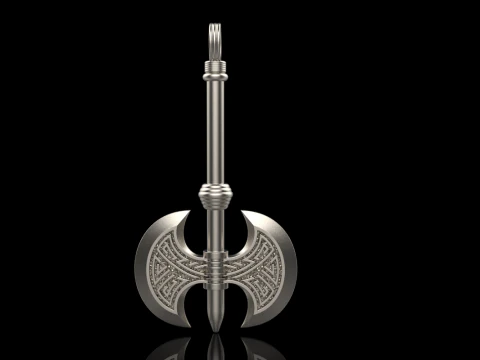 Axe pendant model 827 3D Print Model