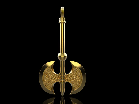 Axe pendant model 827 3D Print Model
