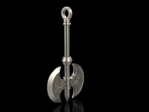 Axe pendant model 827 3D Print Model