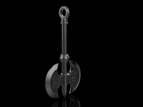 Axe pendant model 827 3D Print Model