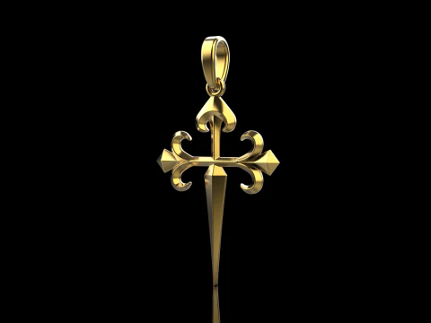 Cross model 826 3D Print Model