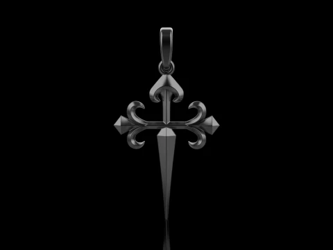 Cross model 826 3D Print Model