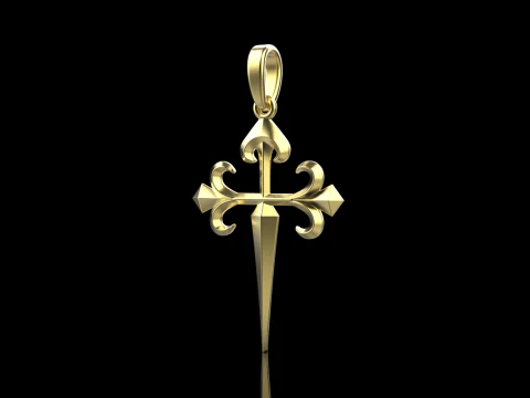 Cross model 826 3D Print Model