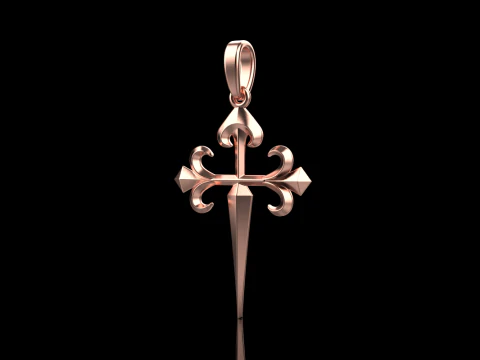 Cross model 826 3D Print Model