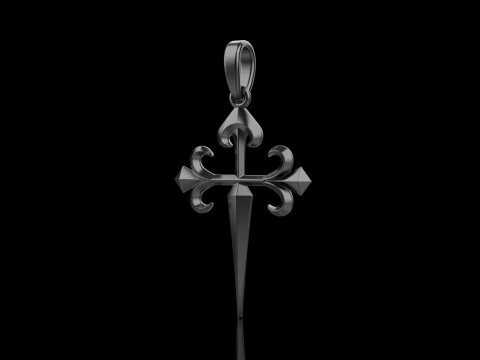 Cross model 826 3D Print Model