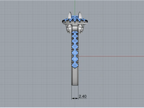 Engagement ring model 825 3D Print Model