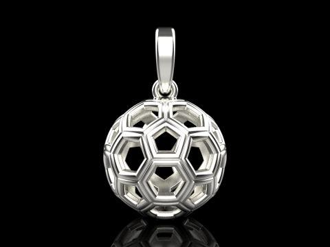 Подвеска «Футбольный мяч», модель 822 3D Принт Модель