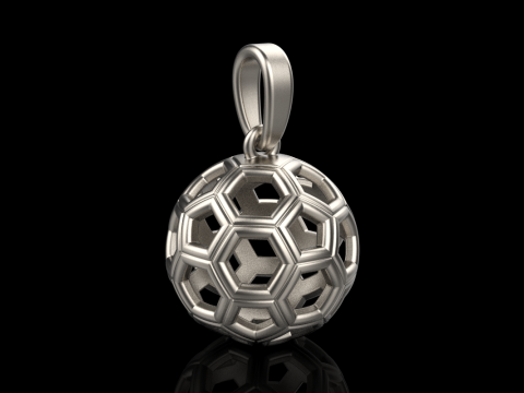 Подвеска «Футбольный мяч», модель 822 3D Принт Модель