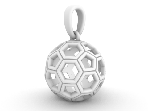 Подвеска «Футбольный мяч», модель 822 3D Принт Модель